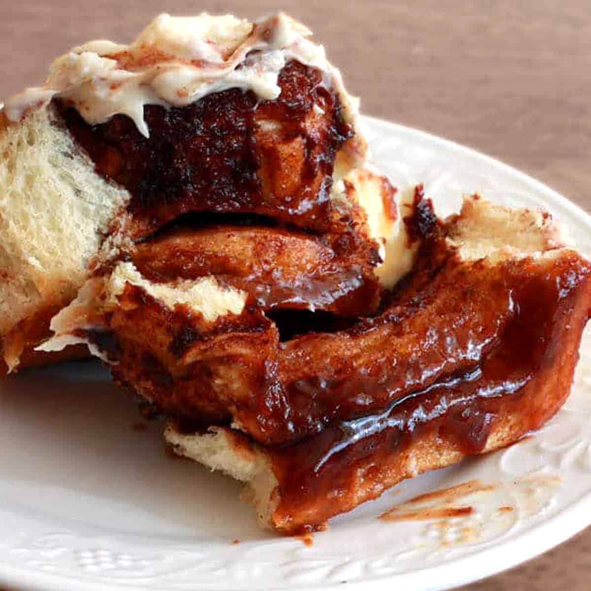 apple butter cinnamon rolls recipe best homemade from scratch cream cheese frosting