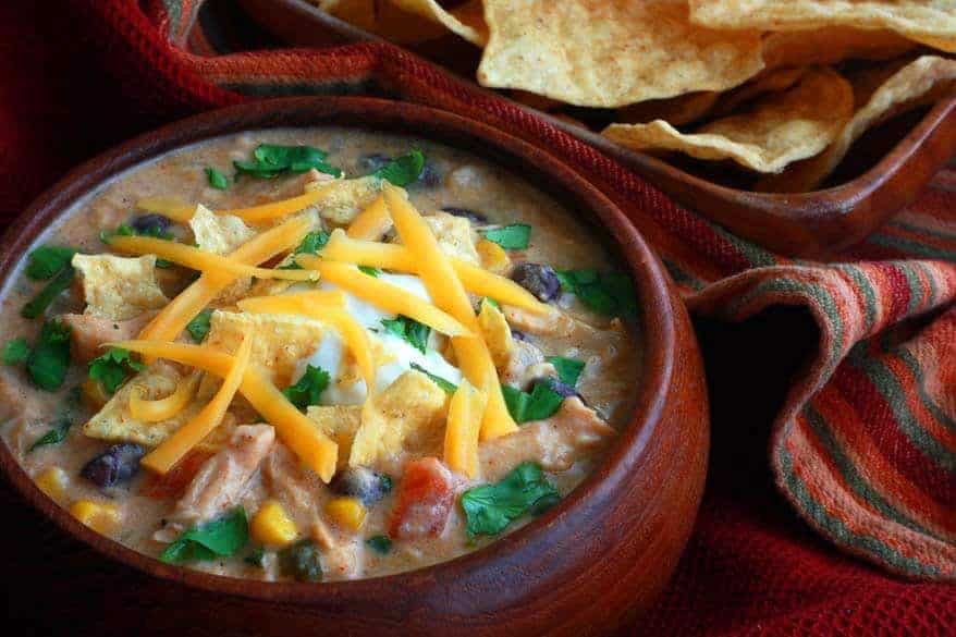 Creamy Chicken Tortilla Soup