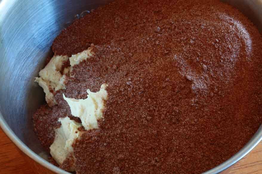 Chocolate Almond Quinoa Cake prep 12