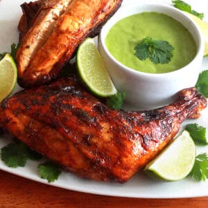 pollo a la brasa recipe peruvian roast chicken peru bbq barbecue grilled authentic traditional aji verde sauce huacatay