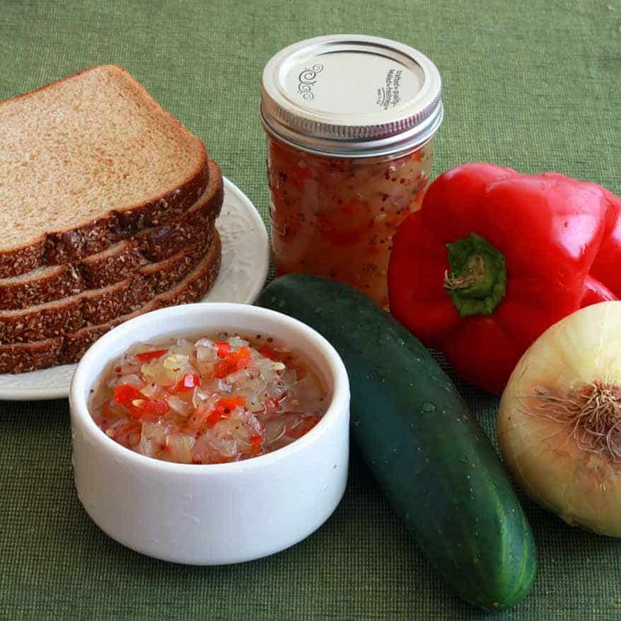 Sweet Pickle Relish Recipe canning best red bell pepper