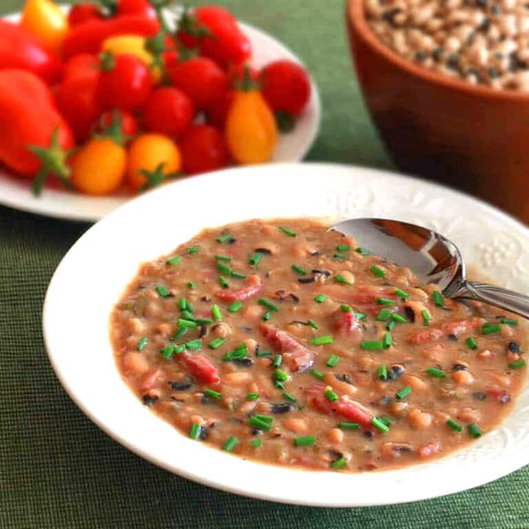 black eyed pea soup recipe smoked ham hocks peppers
