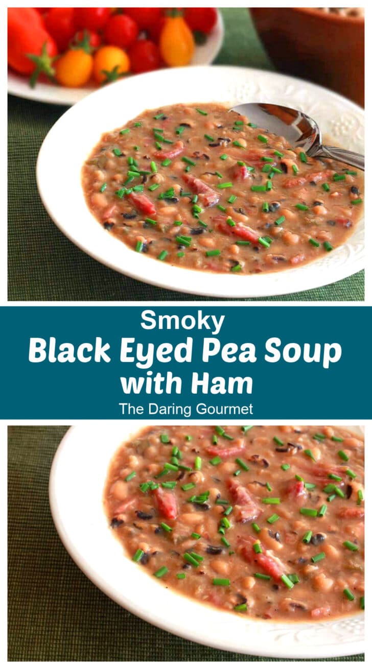 Smoky Black Eyed Pea Soup The Daring Gourmet