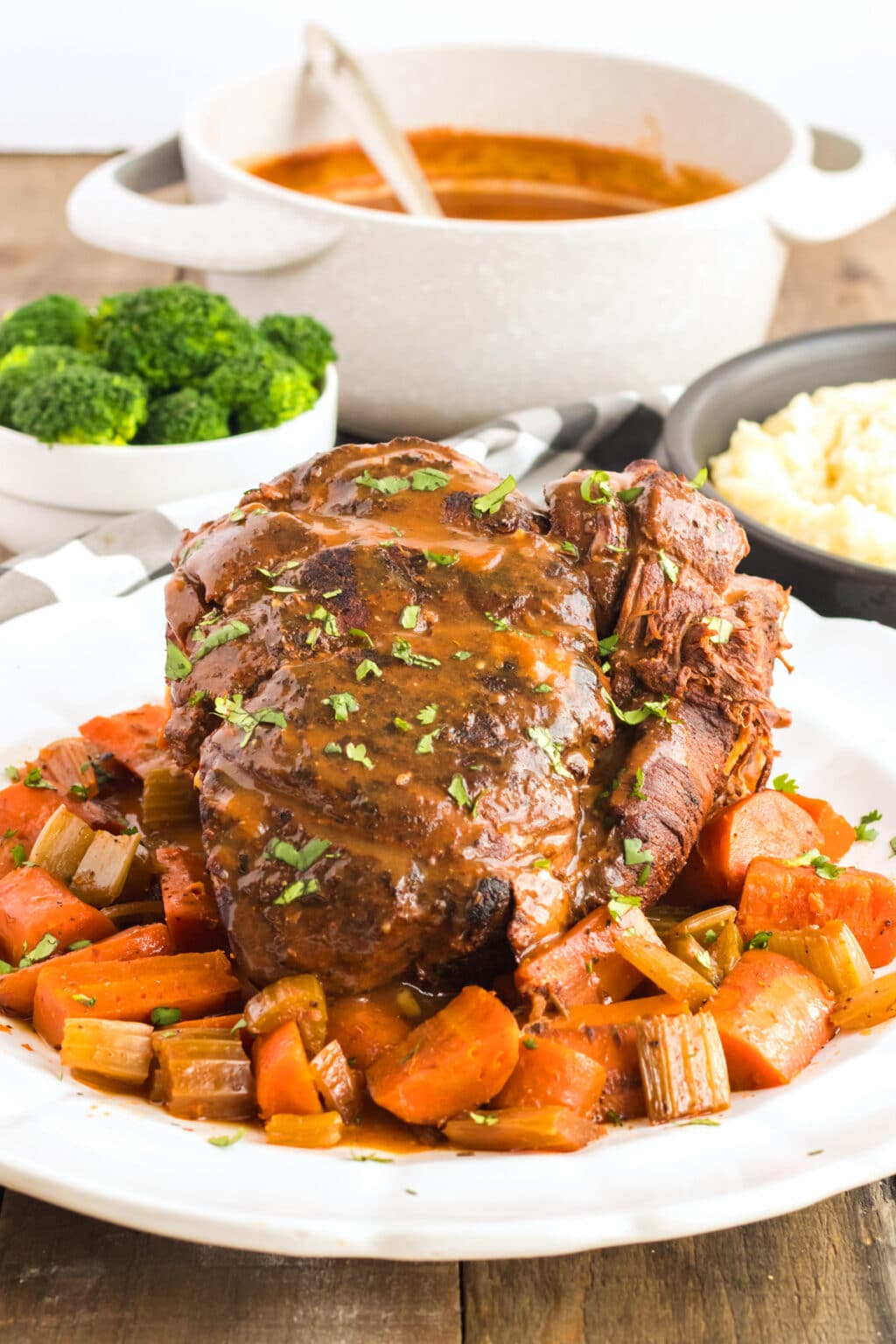 BEST Slow Cooker Pot Roast - The Daring Gourmet