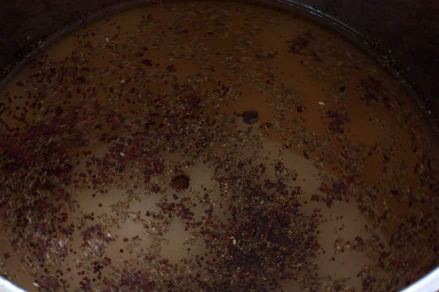 spiced brine