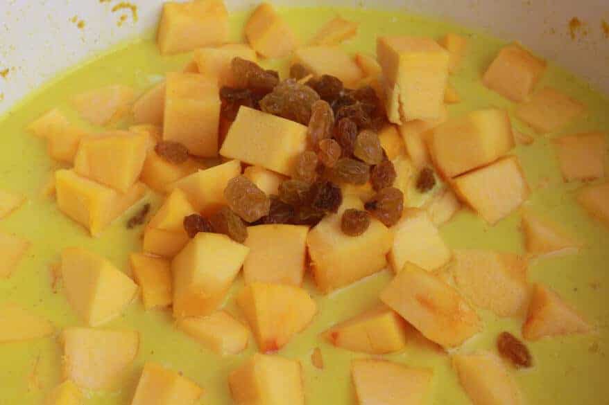 Coconut Chicken Pumpkin Curry prep 7