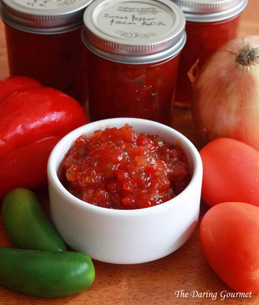 Harry & David Sweet Pepper and Onion Relish Copycat Recipe