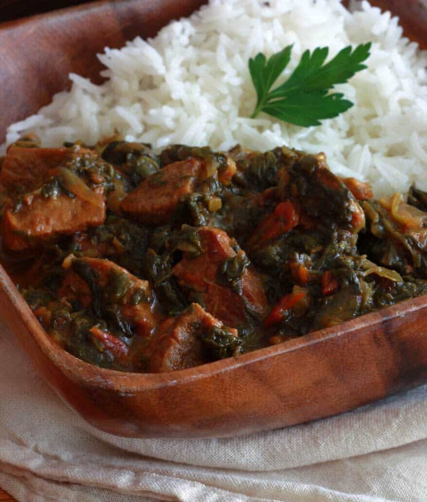 Saag Gosht Punjabi Beef and Spinach Curry