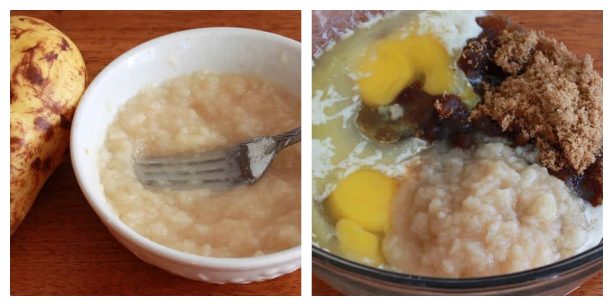 combining wet ingredients