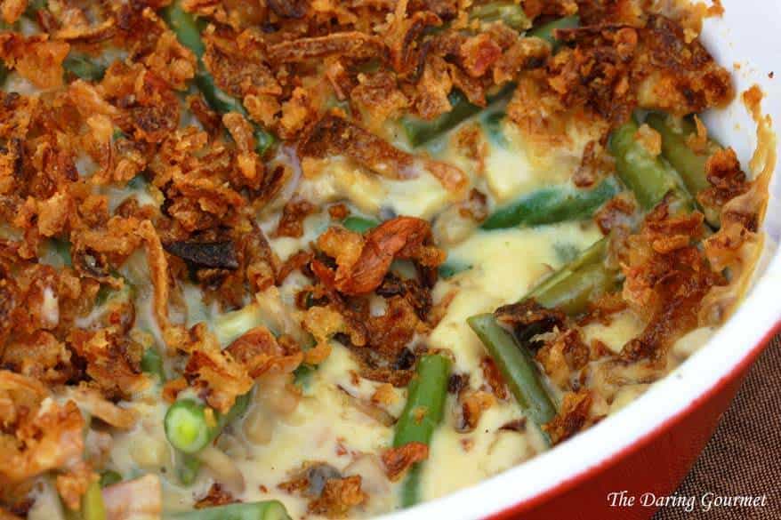 ULTIMATE Green Bean Casserole (from scratch) - The Daring Gourmet