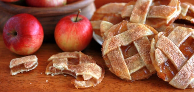 Caramel Apple Pie Cookies