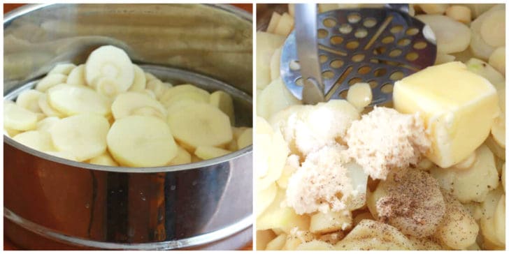 mashed potatoes with parsnips recipe horseradish