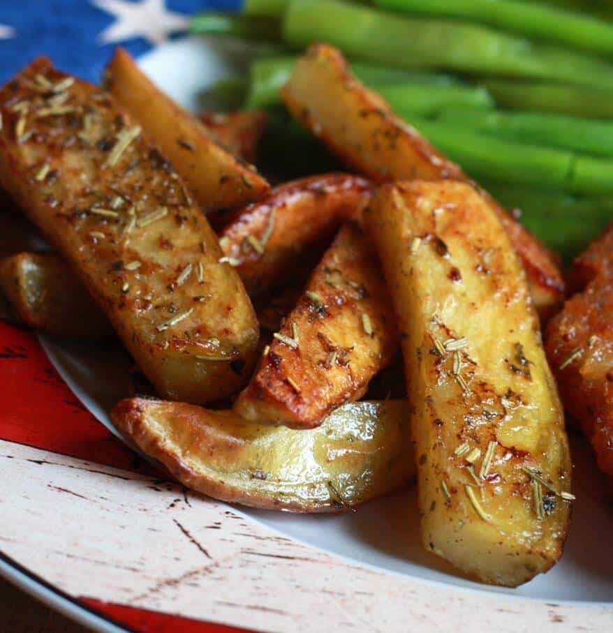 Herb Roasted Potato Wedges