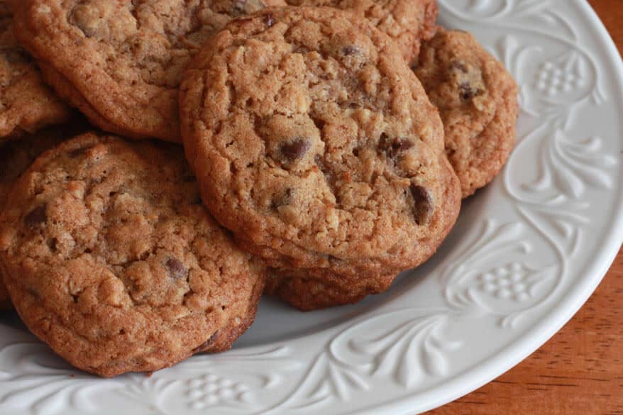 whole wheat chocolate chip oatmeal cookies healthy