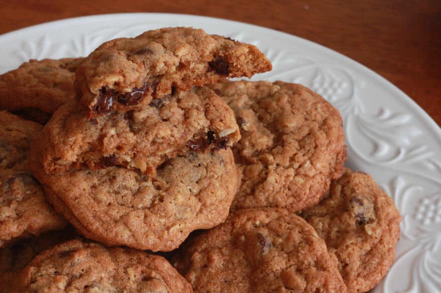 whole wheat chocolate chip oatmeal cookies healthy