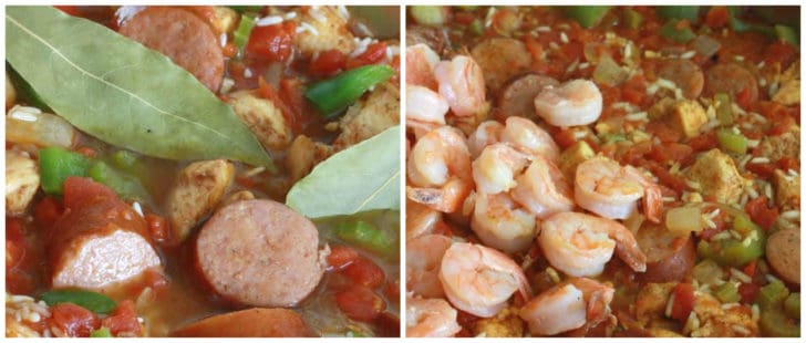 andouille sausage chicken shrimp rice creole