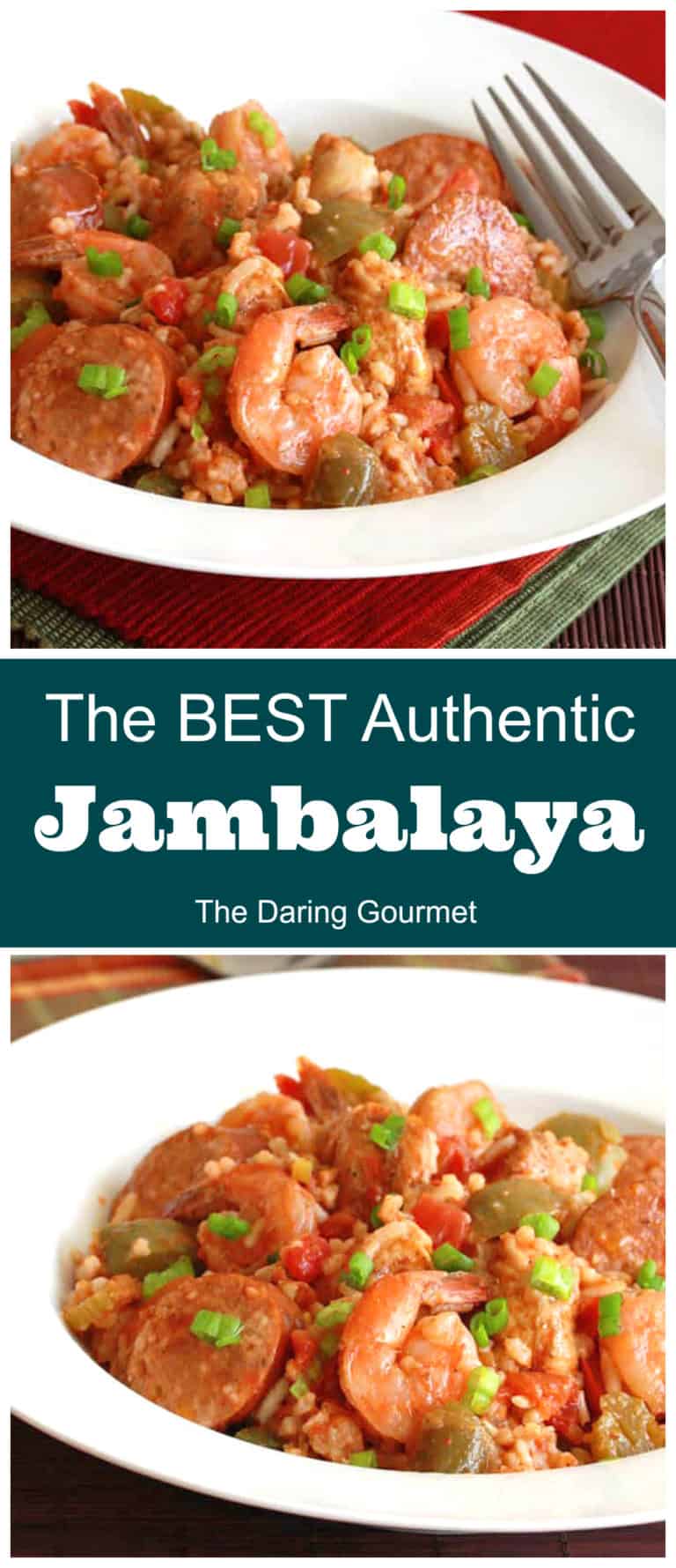 Authentic Jambalaya The Daring Gourmet