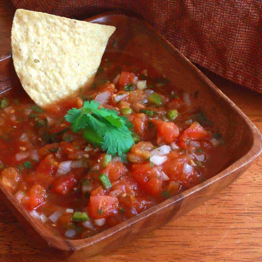 Restaurantstyle Mexican Salsa The Daring Gourmet