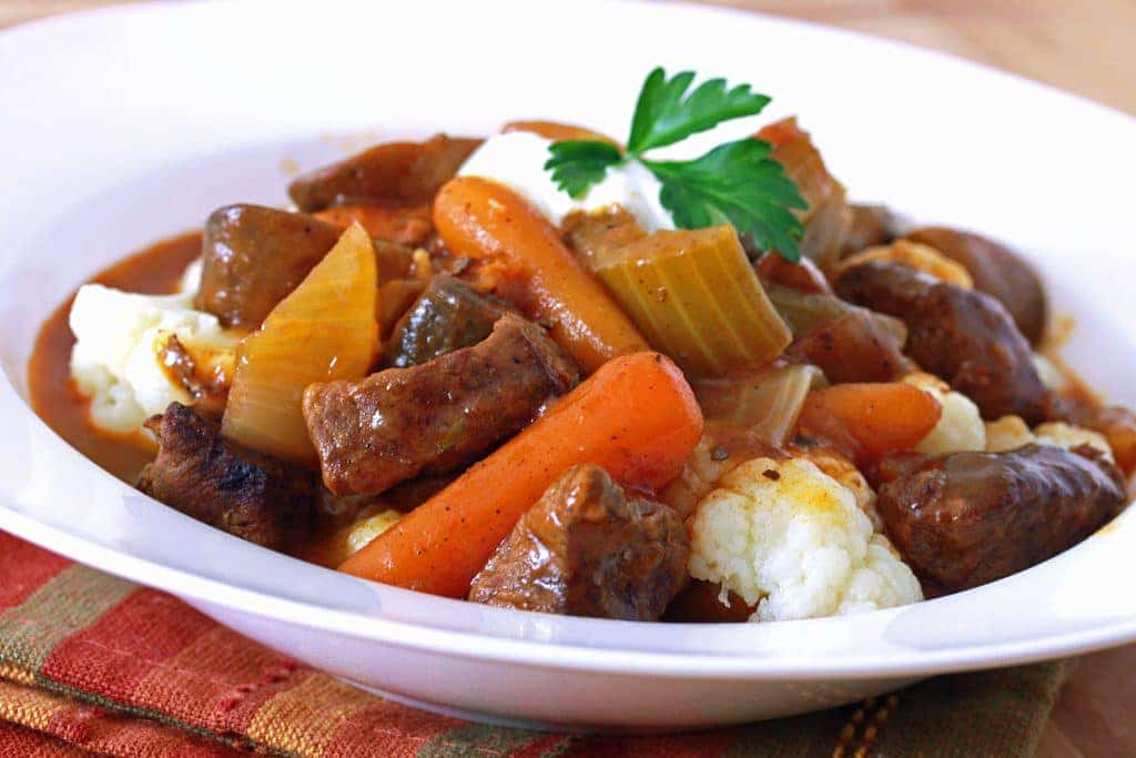 beef vegetable stew recipe best low carb