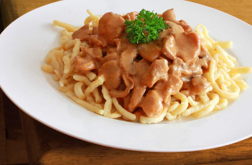 geschnetzeltes recipe German ragout best authentic traditional pork mushrooms hunters sauce