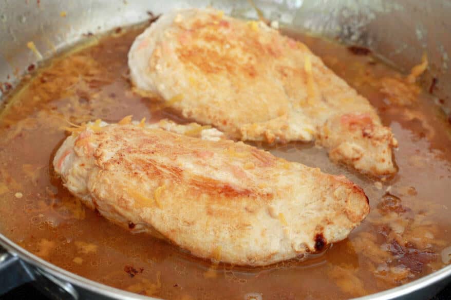 PanSeared Chicken With Creamy Orange Sauce The Daring Gourmet