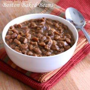 maple boston baked beans recipe