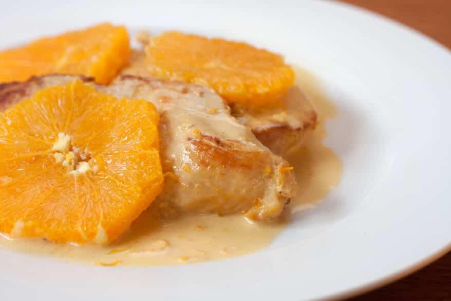 chicken with orange cream sauce recipe