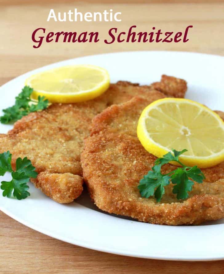 schnitzel recipe pork traditional authentic German Austrian