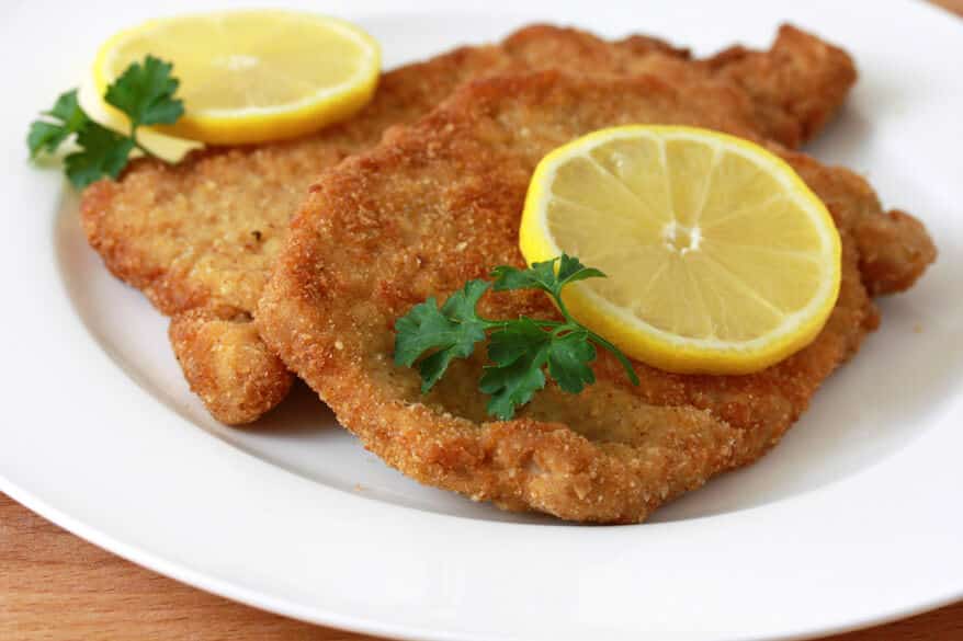 Traditional German Schnitzel (Schweineschnitzel) - The ...