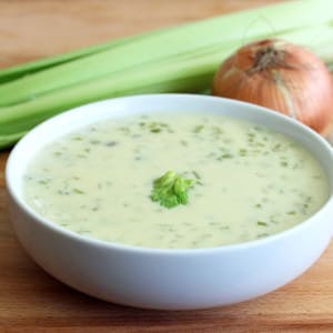 homemade condensed cream of celery soup Campbell's soup copycat recipe heatlhy