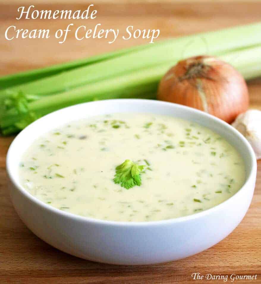 cream of celery soup recipe best from scratch homemade 