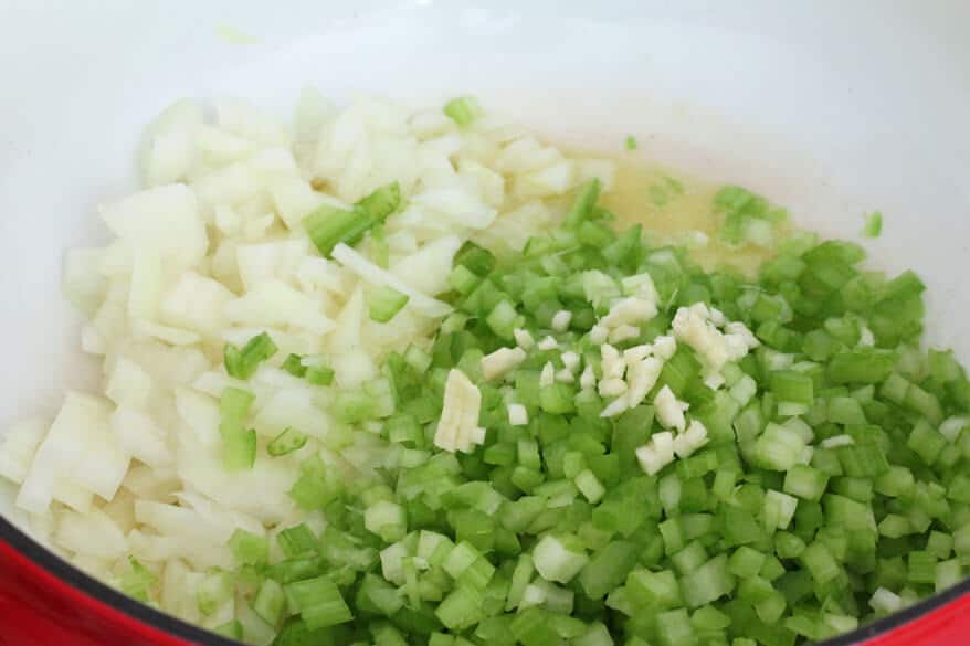 cooking onions and veggies