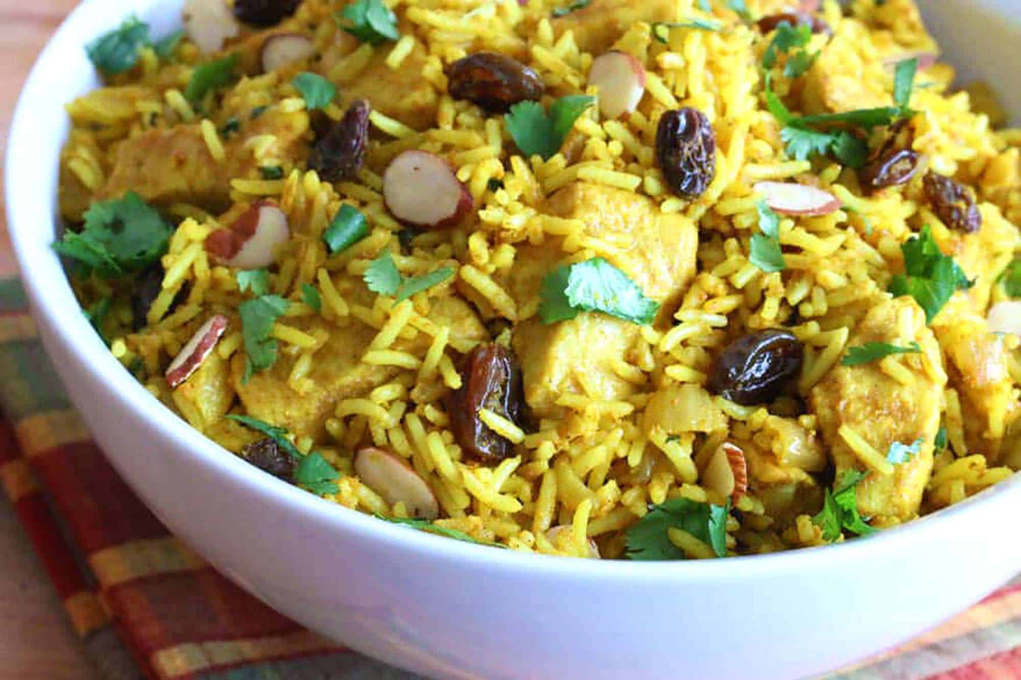 chicken biryani recipe easy fast Indian rice