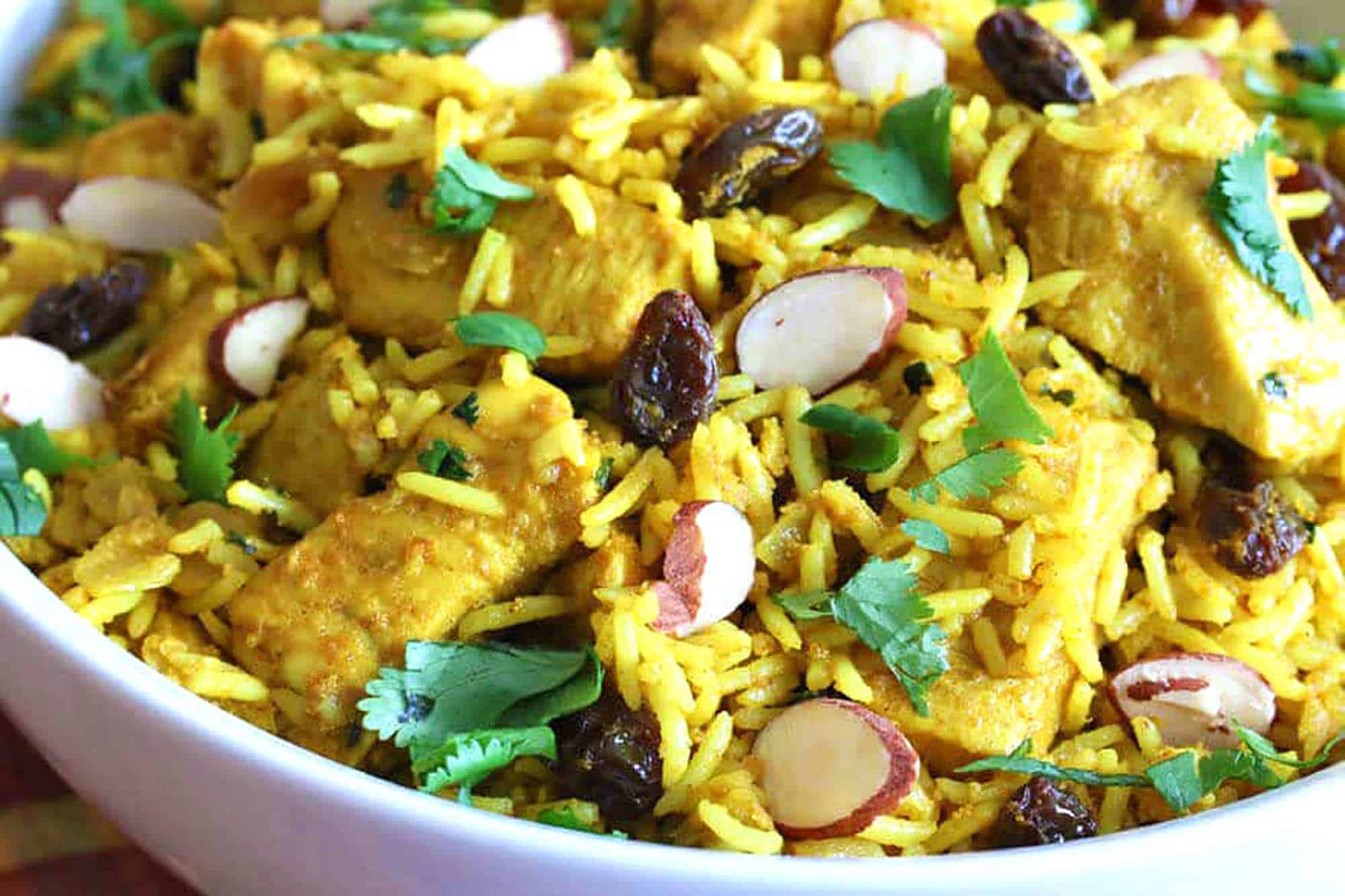 chicken biryani recipe easy fast Indian rice