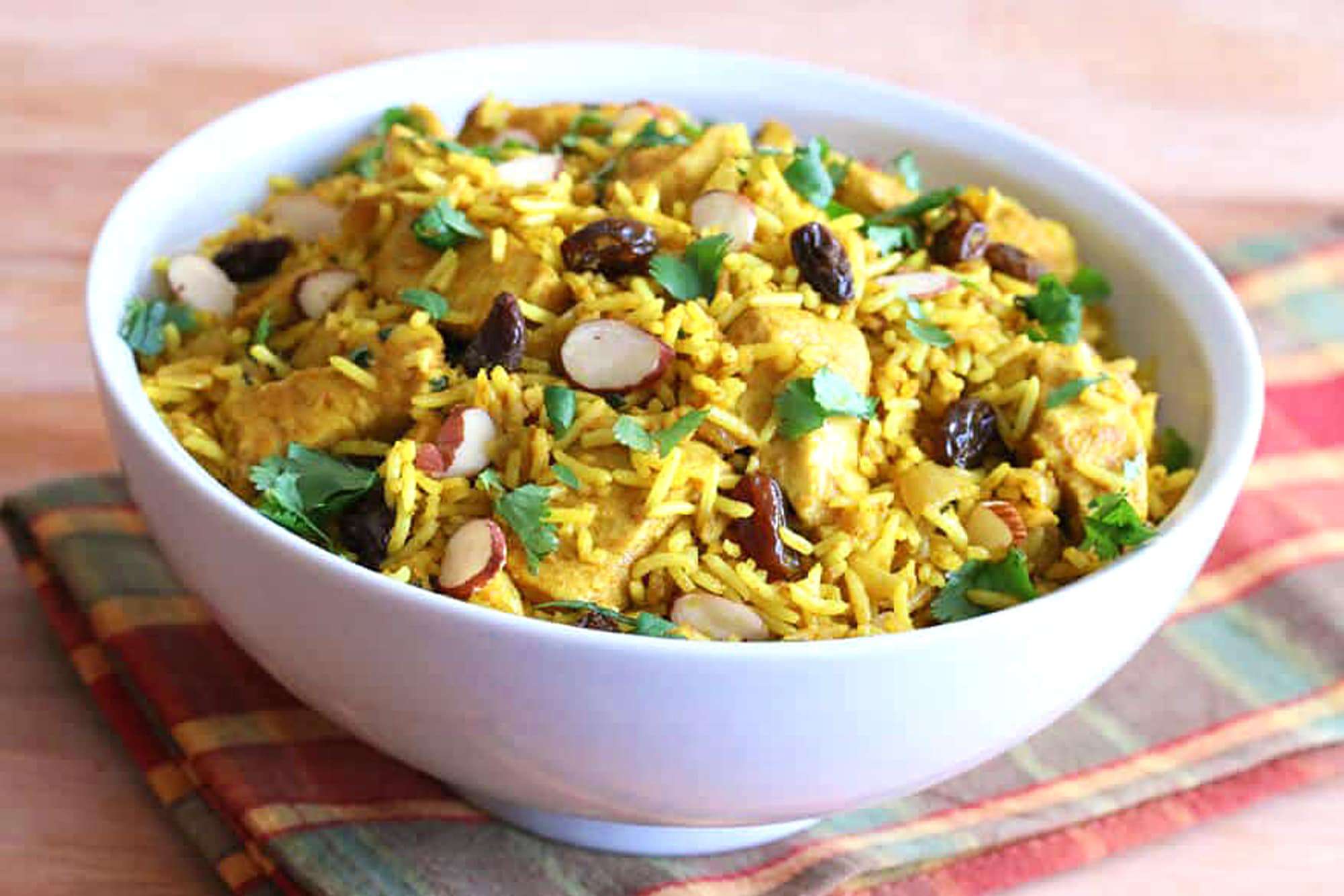 chicken biryani recipe easy fast Indian rice