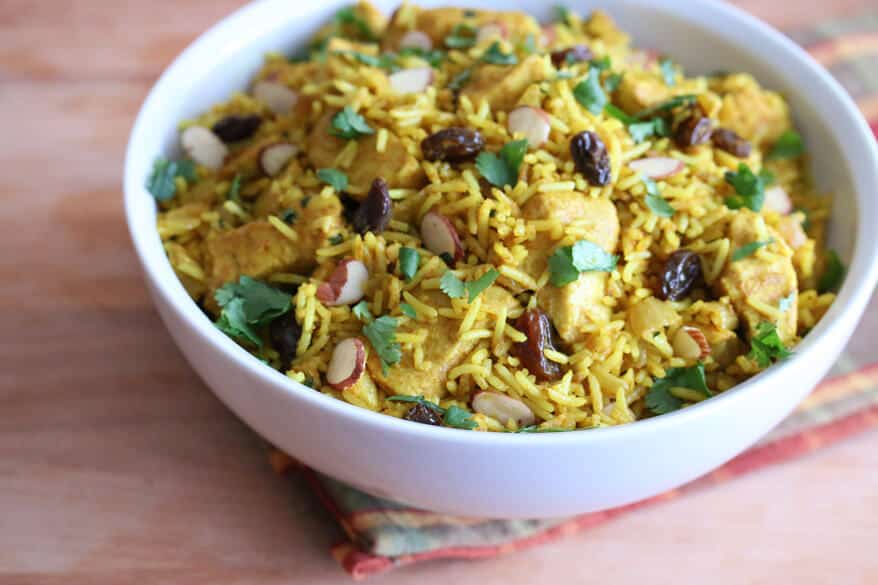 Easy Indian Chicken Biryani - The Daring Gourmet