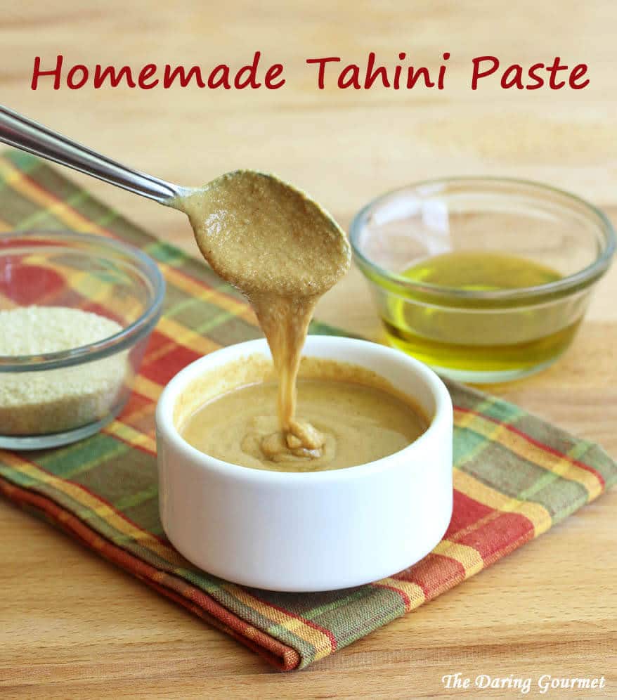 Best Easy Homemade Tahini Paste The Daring Gourmet