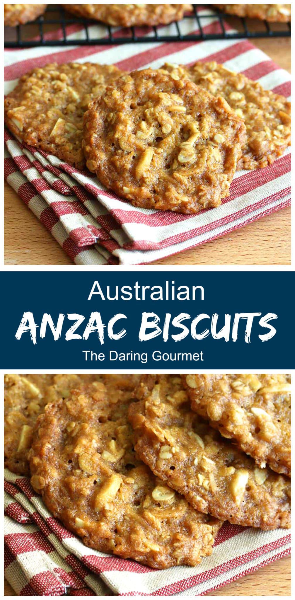 anzac biscuits recipe best australian coconut almonds nuts