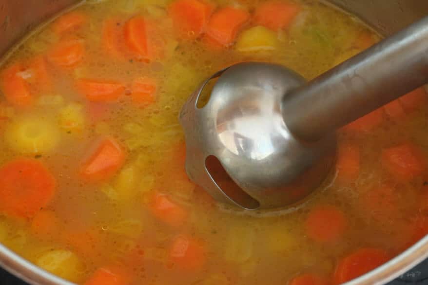 Carrot Anise Soup prep 6