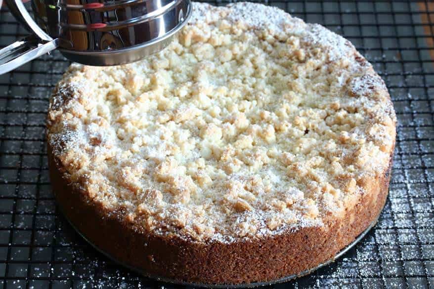 cherry marzipan streusel cake recipe german 