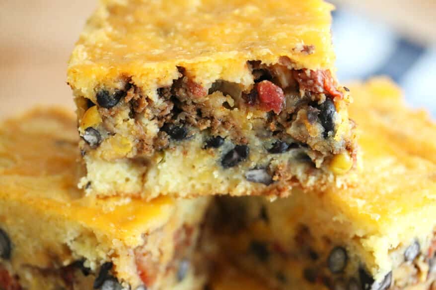 Stuffed Mexican Cornbread - The Daring Gourmet