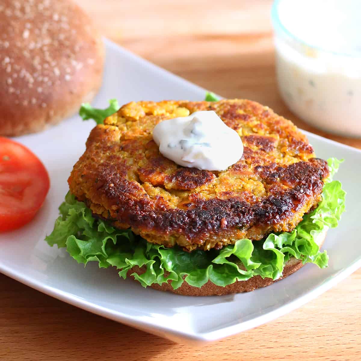 Moroccan Veggie Burgers