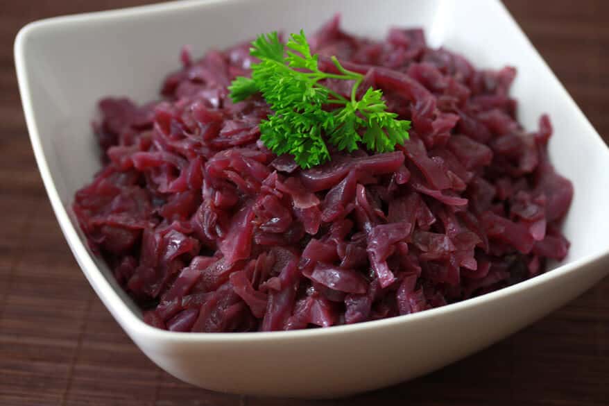 homemade german rotkohl recipe rezept authentic traditional sweet sour red cabbage 