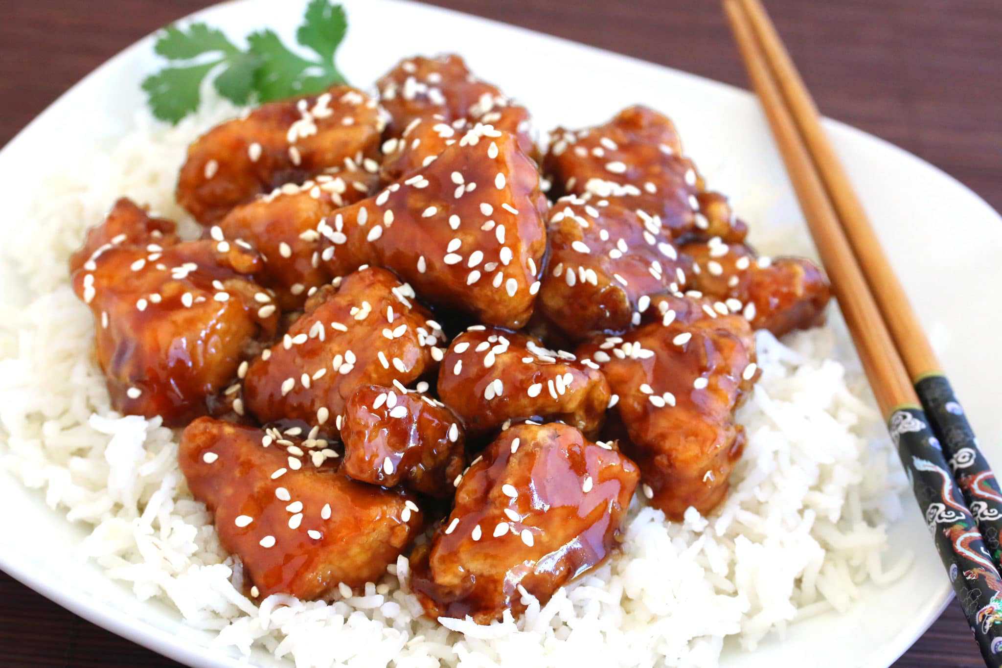 sesame chicken recipe best Chinese takeout copycat honey