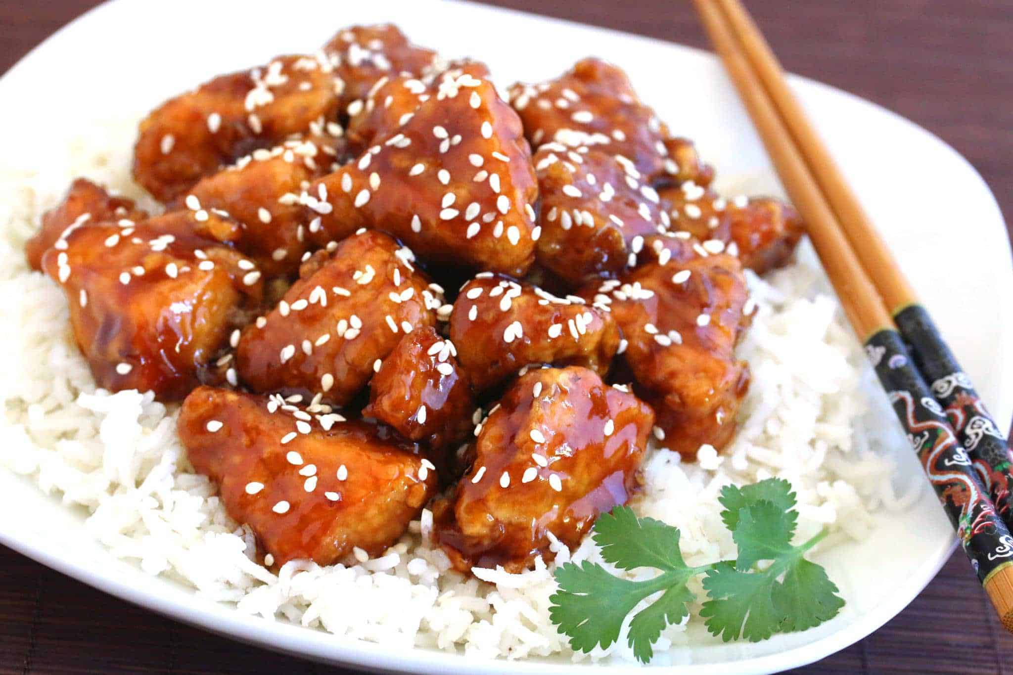 sesame chicken recipe best Chinese takeout copycat honey