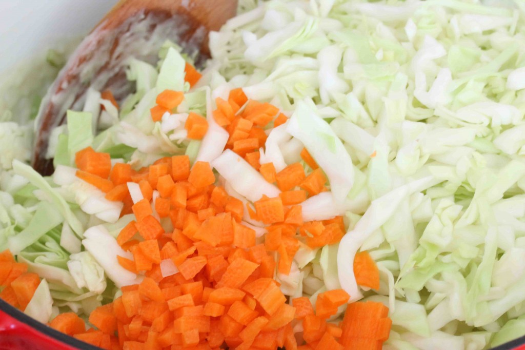 Creamy Cabbage & Kielbasa Soup The Daring Gourmet