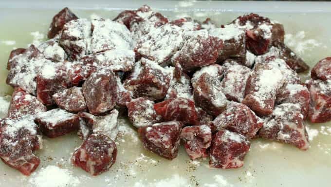 Beef and Pepper Stew prep 1