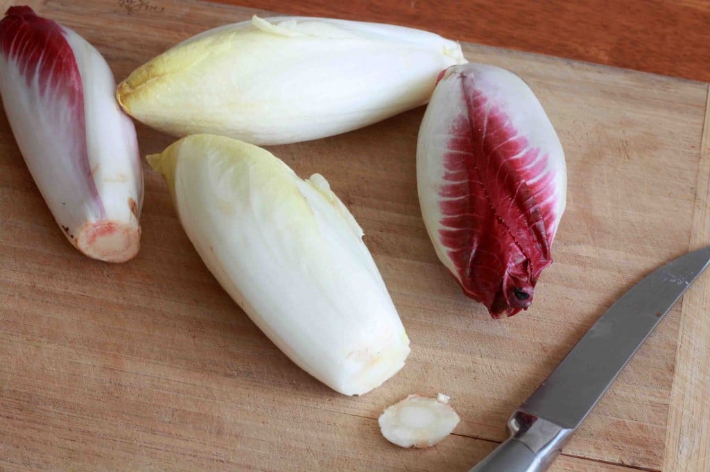 Endives in Bechamel prep 3