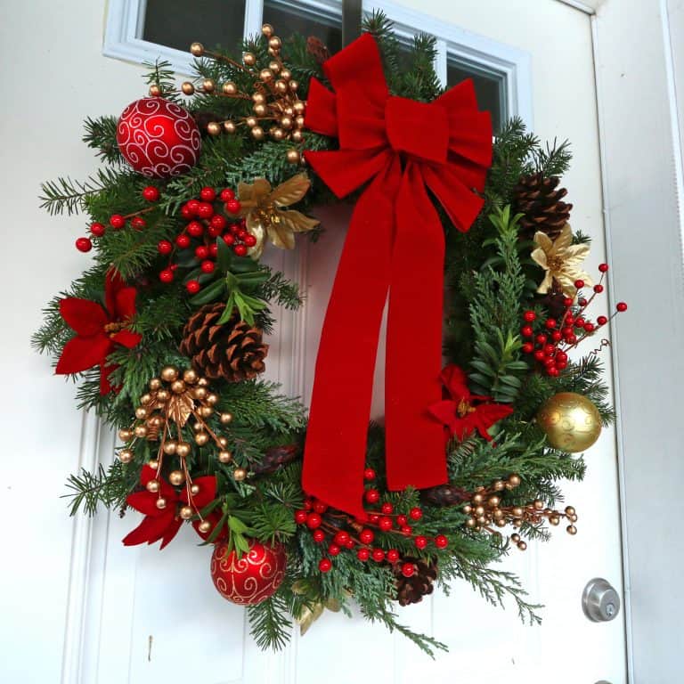 how to make homemade christmas wreath Christmas wreath diy advent holiday