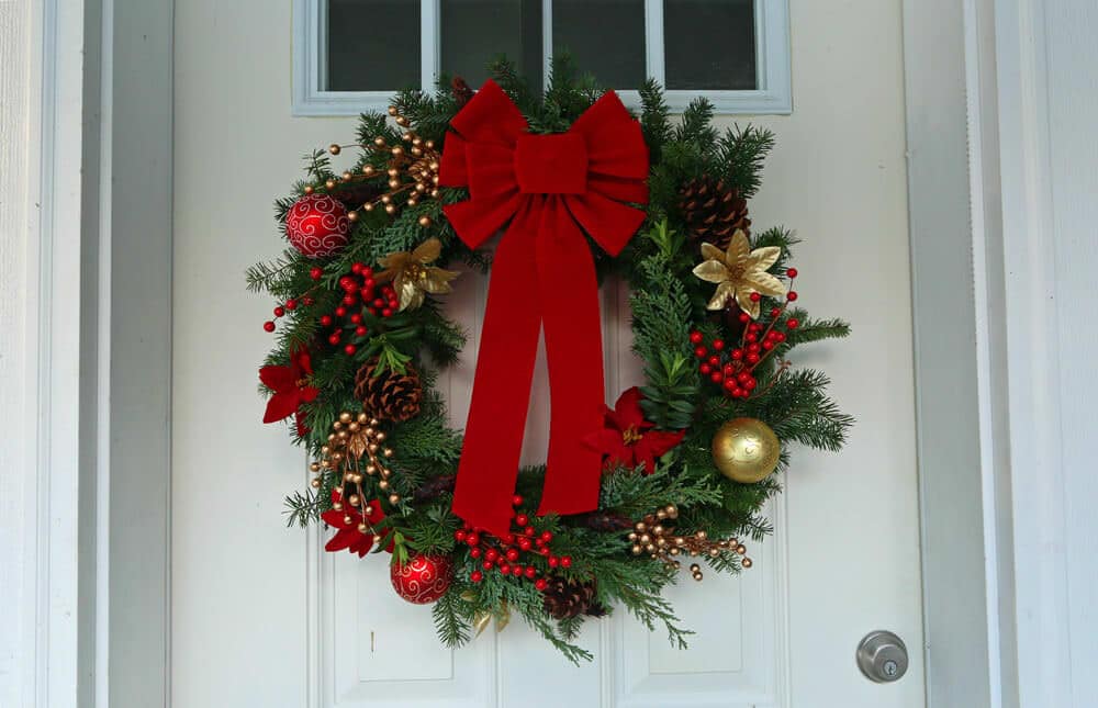 how to make homemade christmas wreath Christmas wreath diy